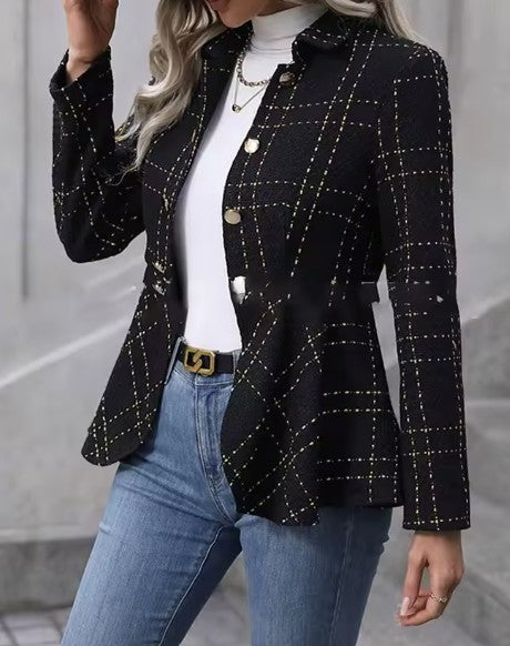 Blazer In Tweed per Donna